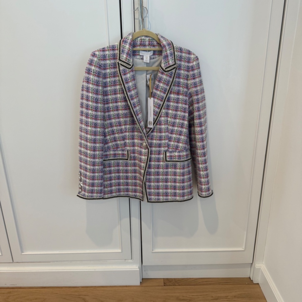 WOVEN SPORTS COAT: HOUSE OF HARLOW 1960